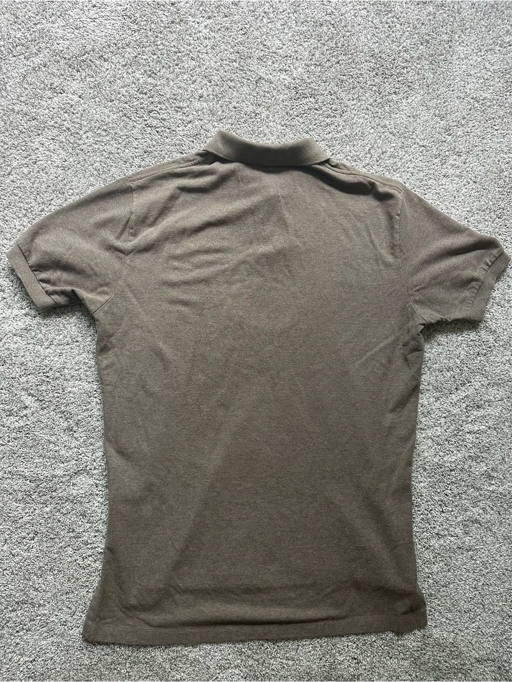Polo by Ralph Lauren Olive/Brown Short-Sleeve Polo